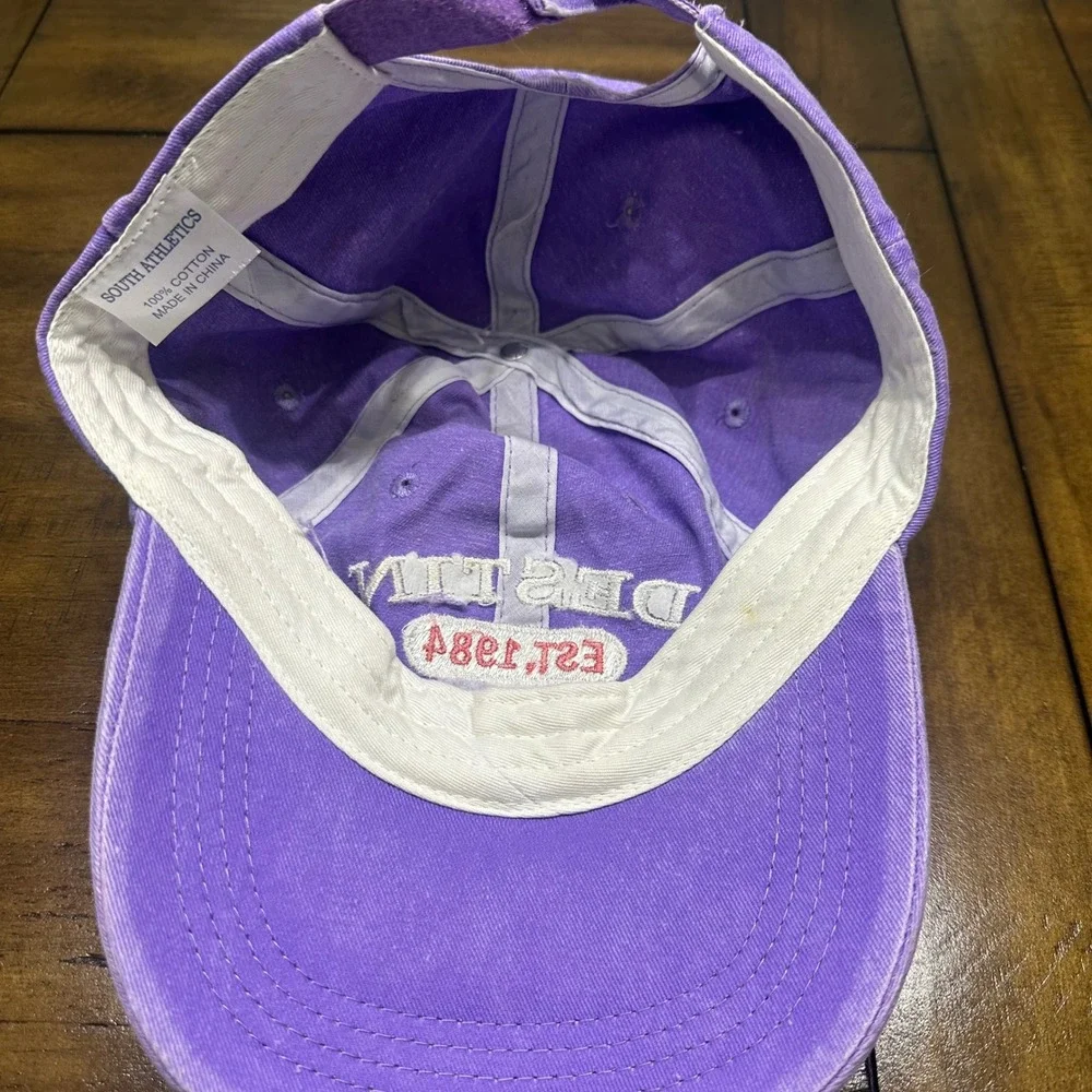South Athletics Destin Florida Est‎ 1984 Purple Cotton Baseball Cap Hat NWT
